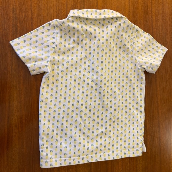 Janie and Jack Pineapple Polo - Picture 2 of 2